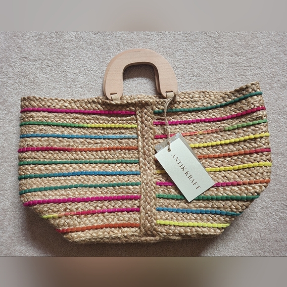 Antik Kraft Rainbow Tote Bag OS - Picture 2 of 6